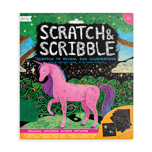 Scratch & Scribble: Magical Unicorns - JKA Toys