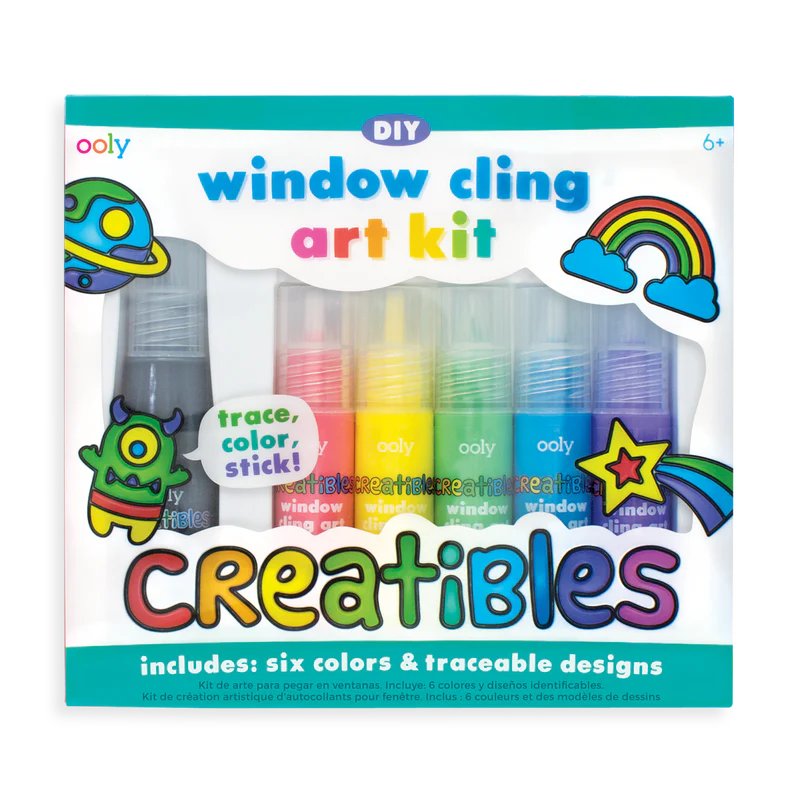 Window Cling Art Kit - JKA Toys