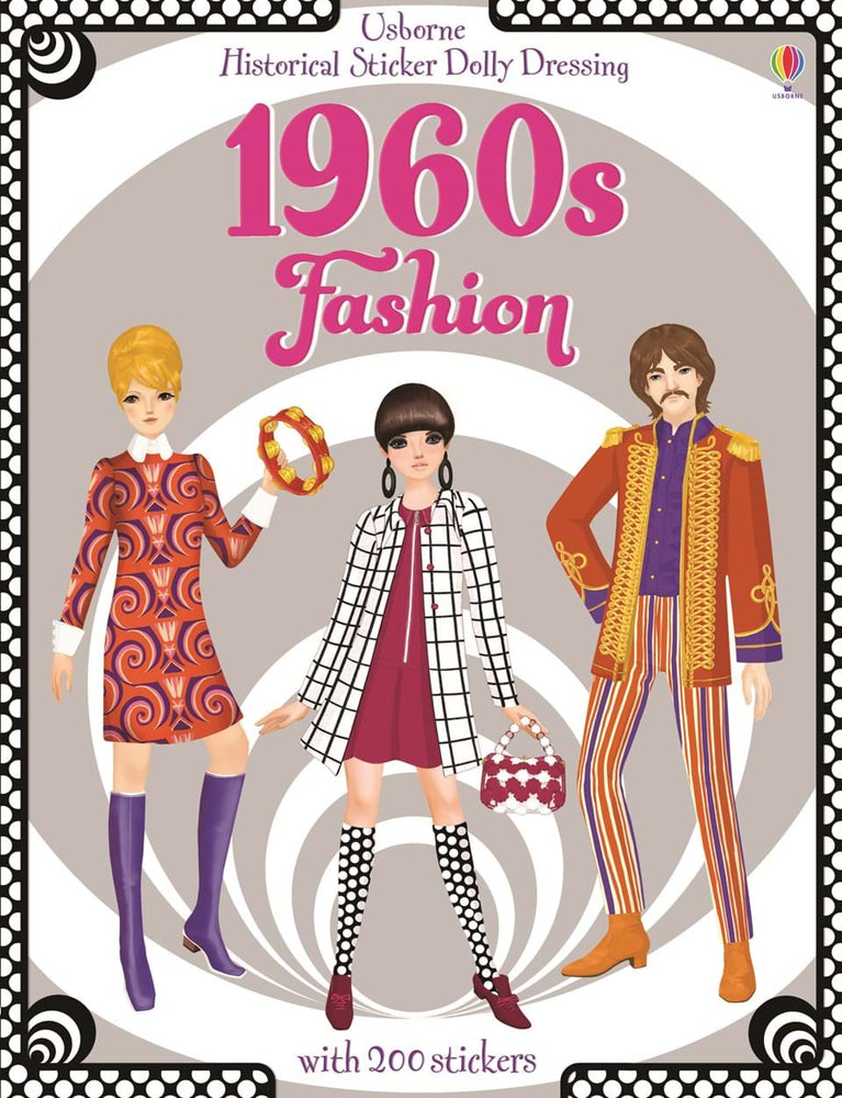 1960s Fashion Sticker Book - JKA Toys