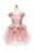 Holiday Ballerina Dress, Dusty Rose, Size 3-4 - JKA Toys