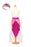 Mermaid Glimmer Skirt w/Tiara, Pink, Size 5-6 - JKA Toys