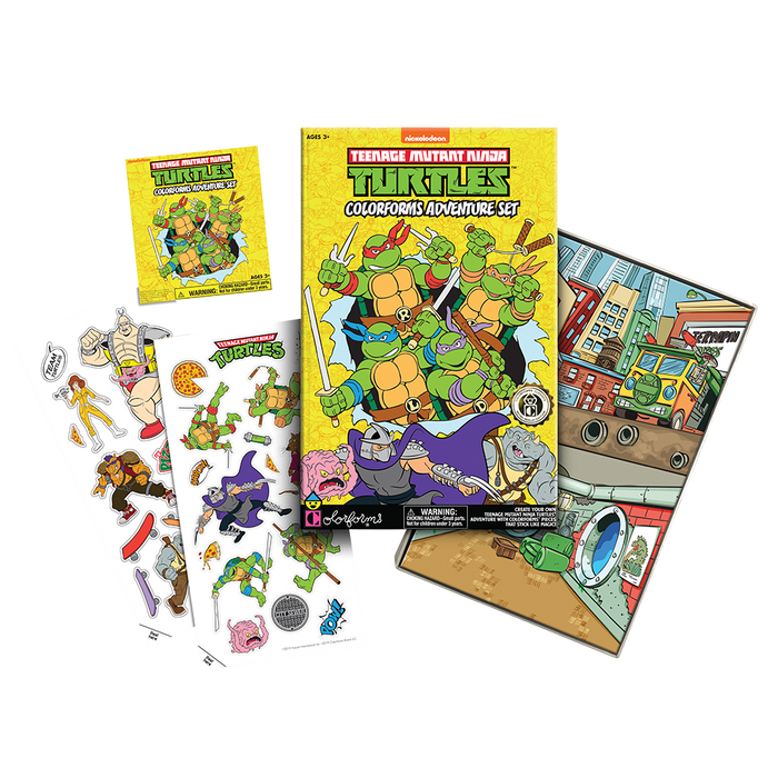 Teenage Mutant Ninja Turtles Colorforms - JKA Toys