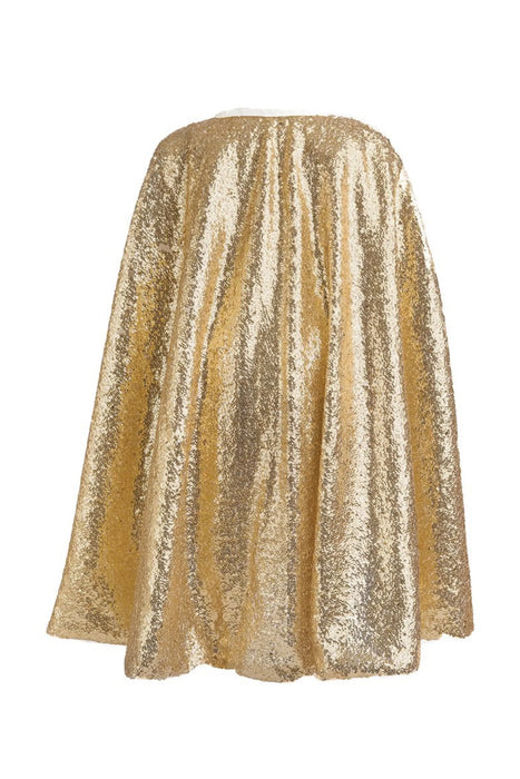 Gracious Gold Sequins Cape (Size 5-6) - JKA Toys