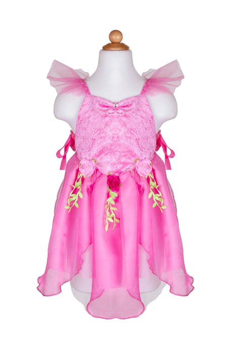 Forest Fairy Tunic, Dk Pink, Size 5-6 - JKA Toys