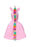 Unicorn Toddler Cape, Pink, Size 2-3T - JKA Toys