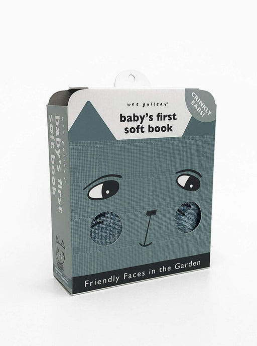 Baby’s First Soft Book Friendly Faces In The Garden - JKA Toys