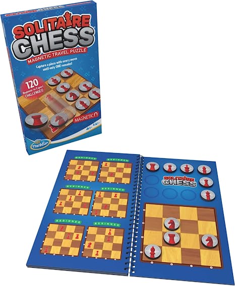 Solitaire Chess Magnetic Travel Puzzle - JKA Toys