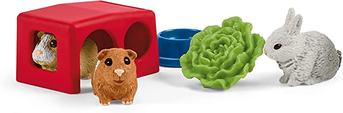 Rabbit and Guinea Pig Hutch Set - JKA Toys