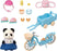 Cycle And Skate Set- Panda Girl - JKA Toys