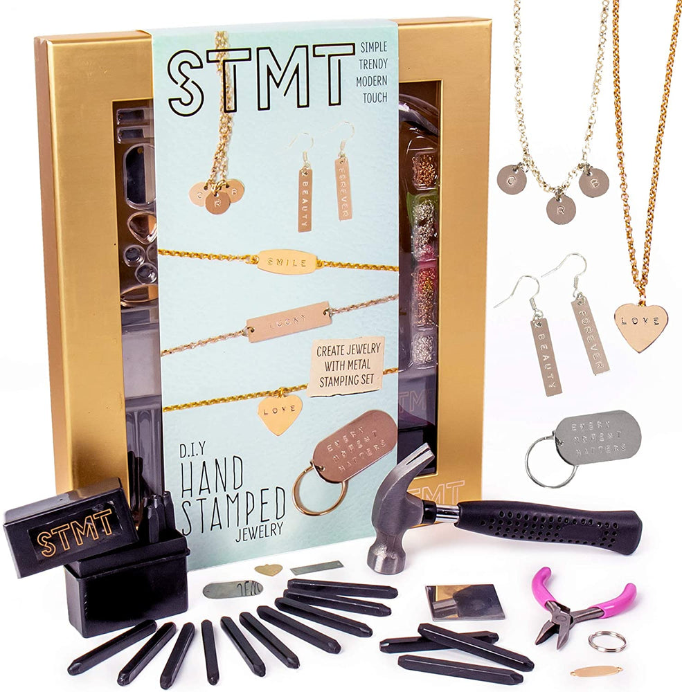 DIY Hand Stamped Jewelry Kit - JKA Toys