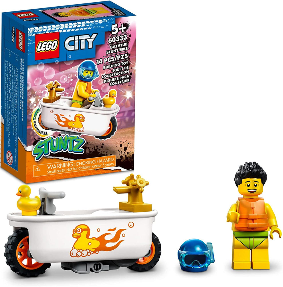 LEGO City Stuntz: Bathtub Stunt Bike - JKA Toys