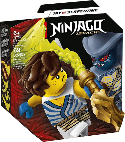 LEGO Ninjago Epic Battle Set: Jay vs. Serpentine - JKA Toys