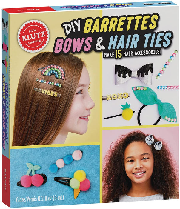 DIY Barrettes, Bows & Hair Ties - JKA Toys