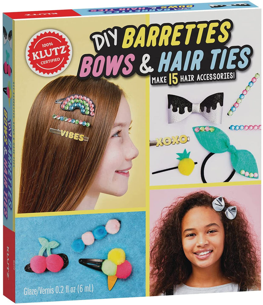 DIY Barrettes, Bows & Hair Ties - JKA Toys