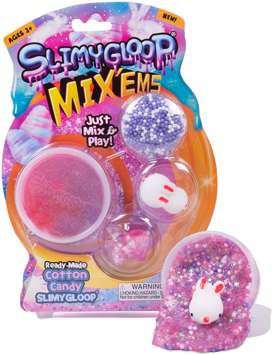 SlimyGloop Mix’Ems Cotton Candy - JKA Toys