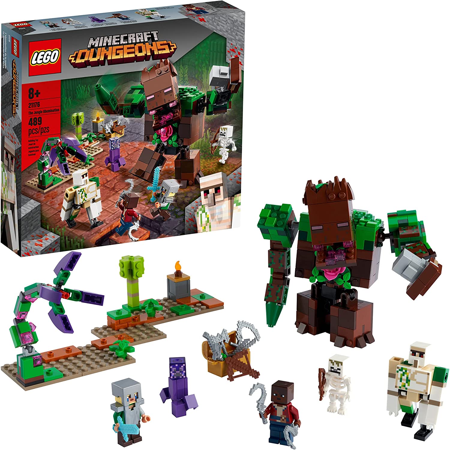 LEGO Minecraft Dungeons: The Jungle Abomination - JKA Toys