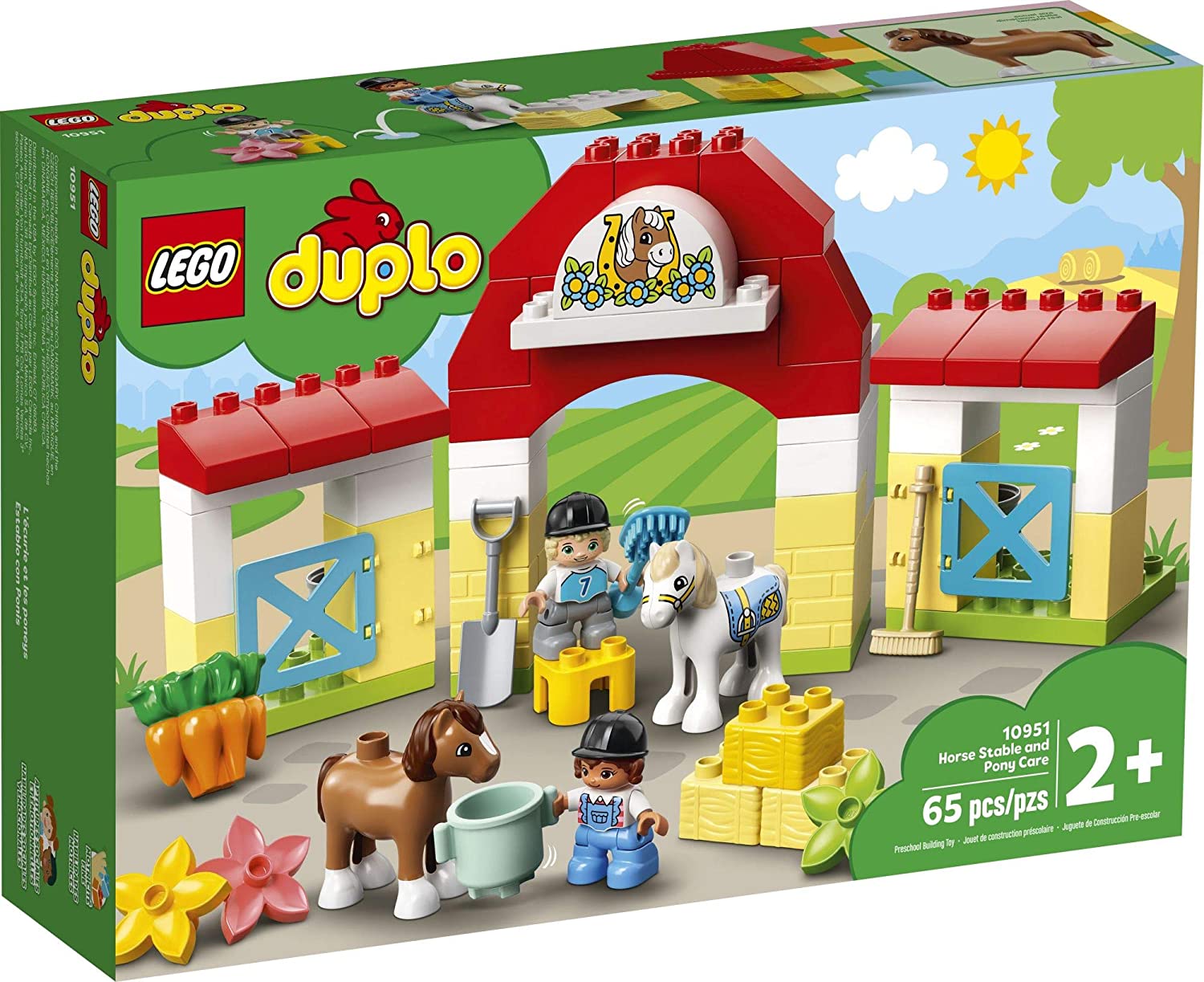 LEGO Duplo Horse Stable & Pony Care - JKA Toys