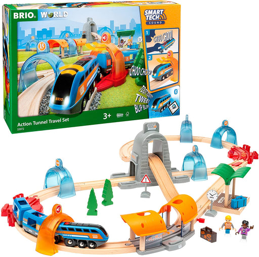 Brio Smart Tech Action Tunnel Travel Set - JKA Toys