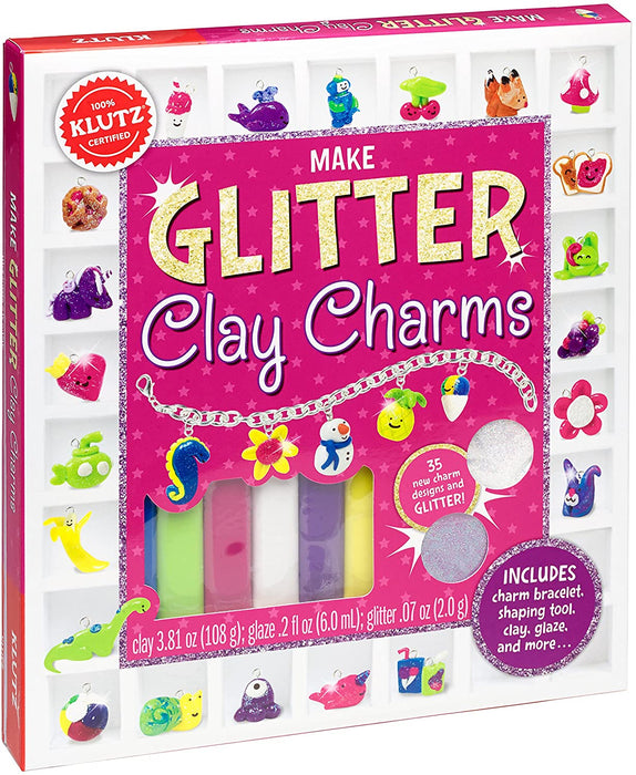 Make Glitter Clay Charms - JKA Toys