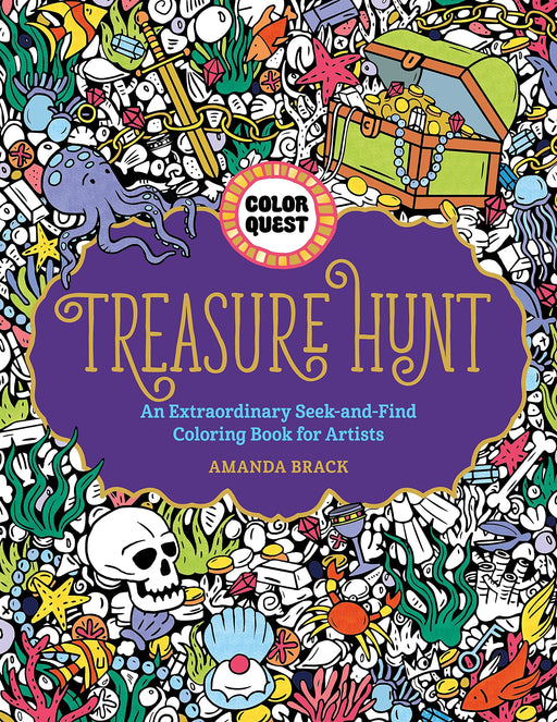 Treasure Hunt Coloring Book - JKA Toys