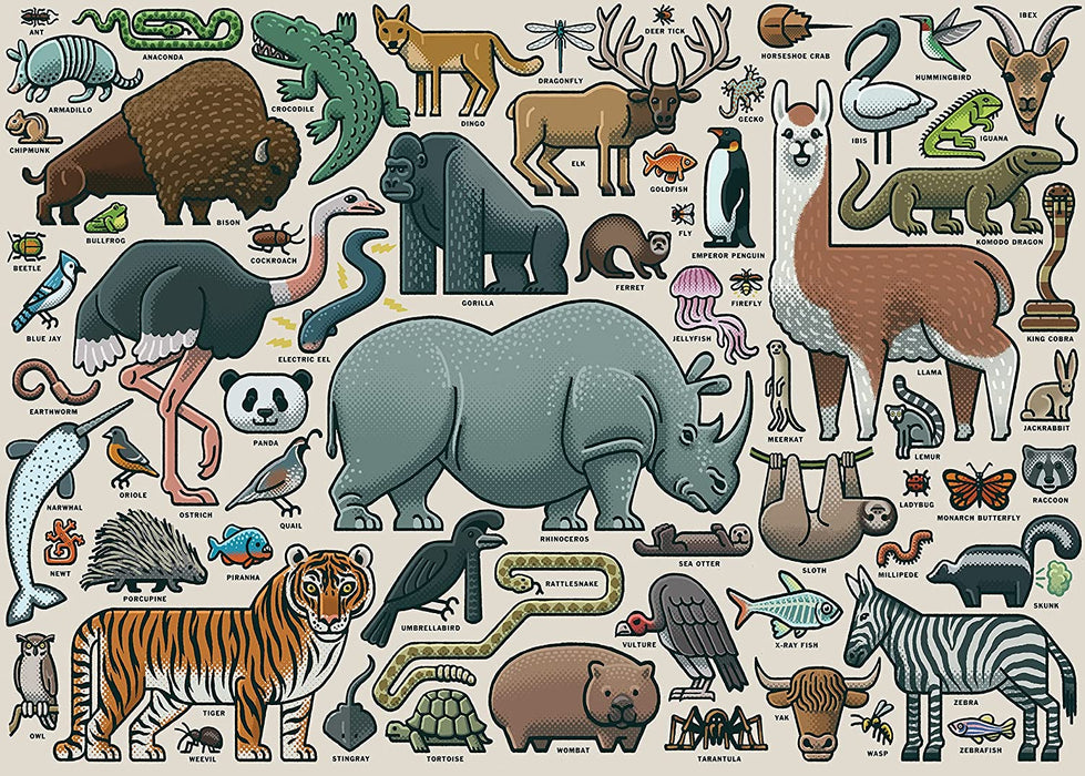 1000 Piece You Wild Animal Puzzle - JKA Toys