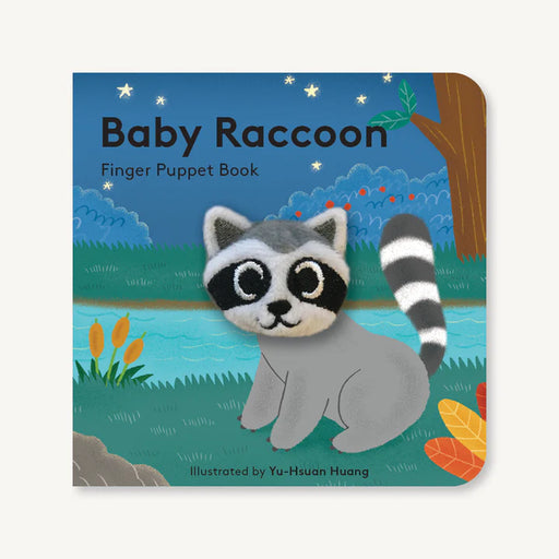 Baby Raccoon Finger Puppet Book - JKA Toys