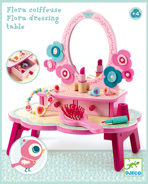 Flora Pretend Play Dressing Table - JKA Toys