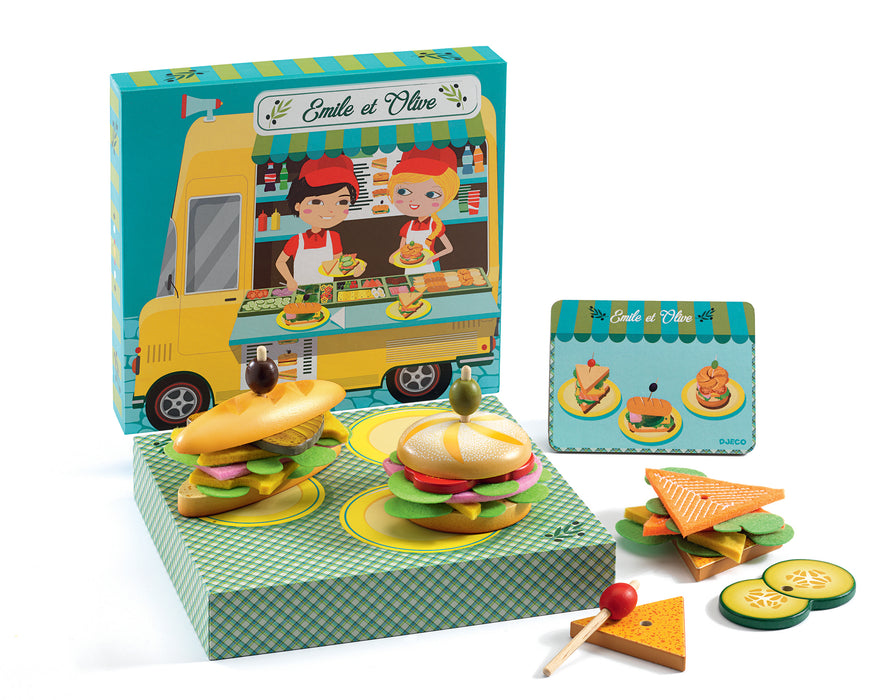 Emile & Olive's Food Truck Play Set - JKA Toys
