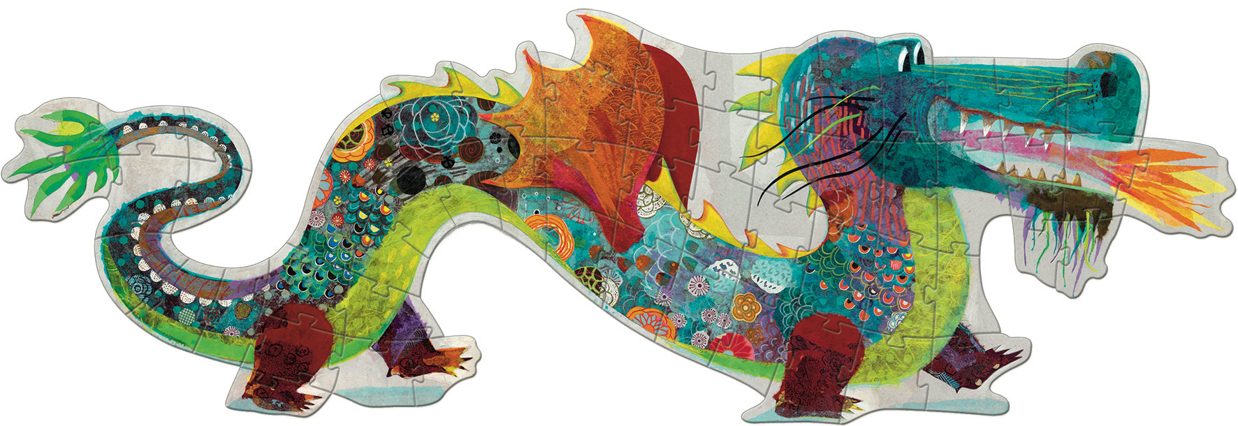 58 Piece Leon the Dragon Floor Puzzle - JKA Toys