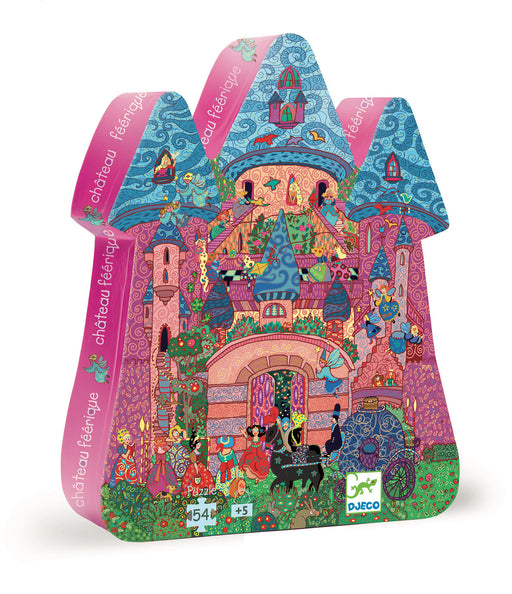54 Piece Fairy Castle Shape Puzzle - JKA Toys
