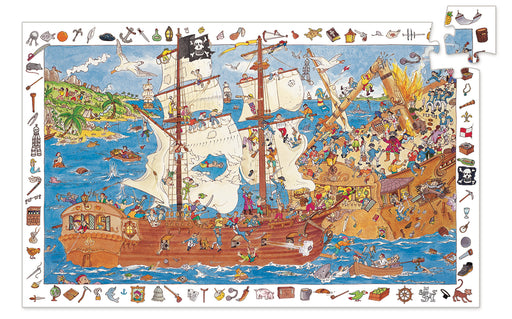100 Piece Pirate Observation Puzzle - JKA Toys