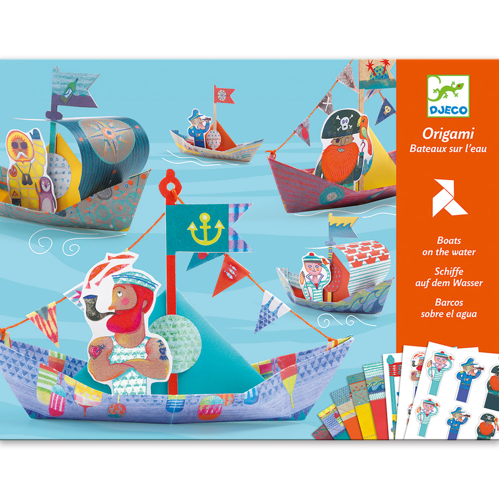 Floating Boats Origami - JKA Toys