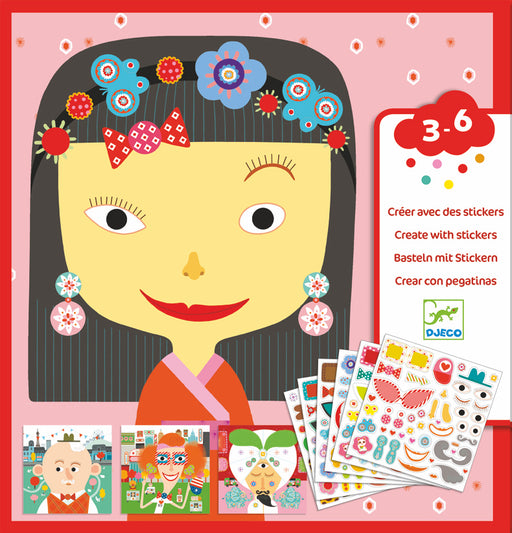 Make A Face Sticker Kit - JKA Toys
