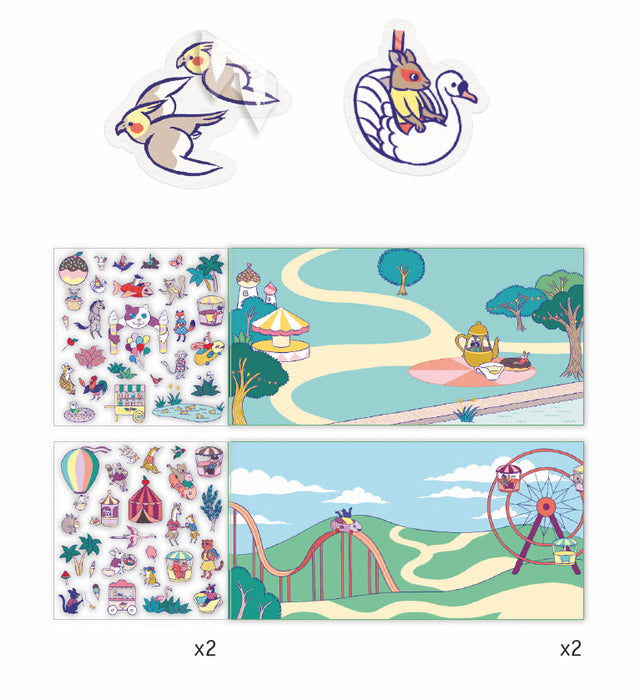 Fun Junction Sticker Fun Fair Sticker Stories Kit — JKA Toys