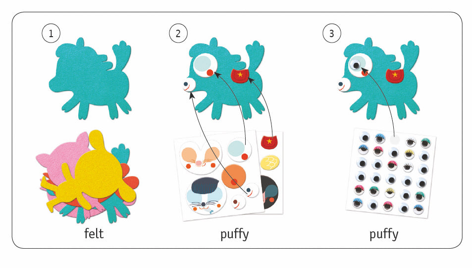 I Love Animals Sticker Kit - JKA Toys