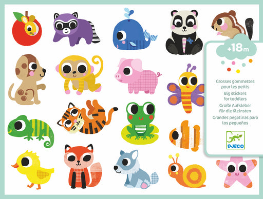 Baby Animals Toddler Stickers - JKA Toys