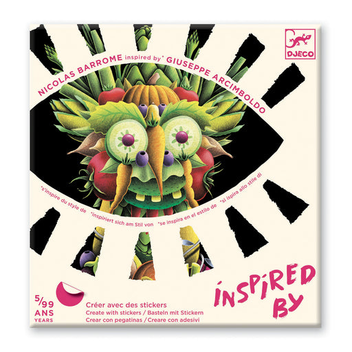 Inspired by Giuseppe Arcimboldo - Create with Stickers - JKA Toys