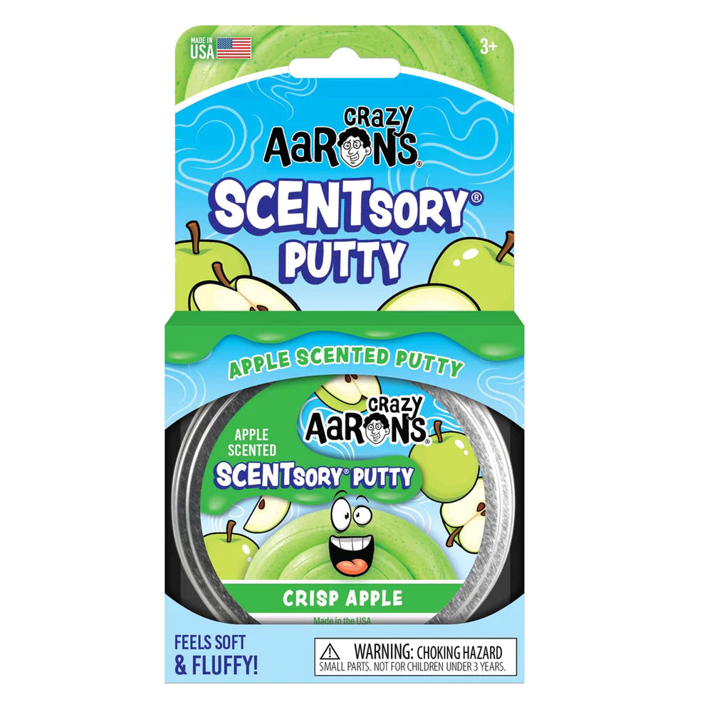 Crazy Aaron’s Crisp Apple Scentsory Putty - JKA Toys