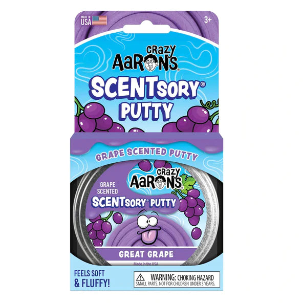 Crazy Aaron’s Scentsory Putty- Great Grape - JKA Toys
