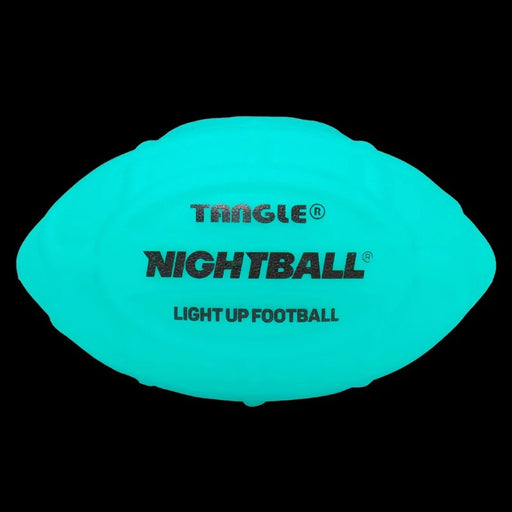 Teal LED Night Football - JKA Toys