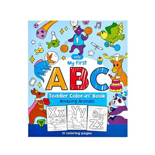 My First ABC Toddler Color-in’ Book - JKA Toys