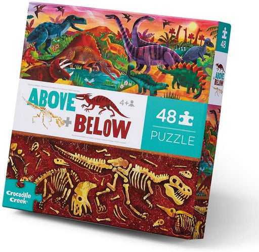 48 Piece Above & Below Dinosaur Puzzle - JKA Toys