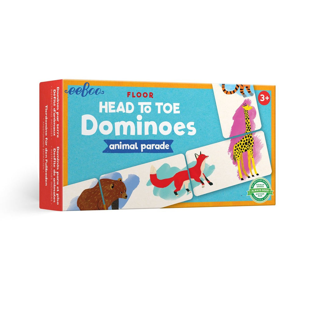 Floor Head To Toe Dominoes: Animal Parade - JKA Toys
