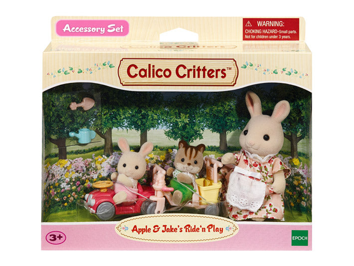 Calico Critters Apple & Jake’s Ride ‘N Play - JKA Toys