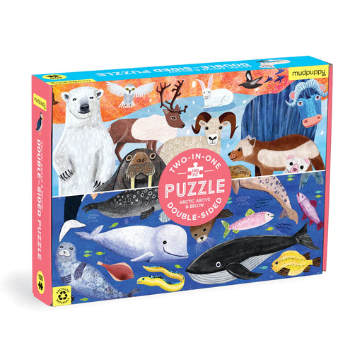 Arctic Above & Below Double-Sided Puzzle - JKA Toys
