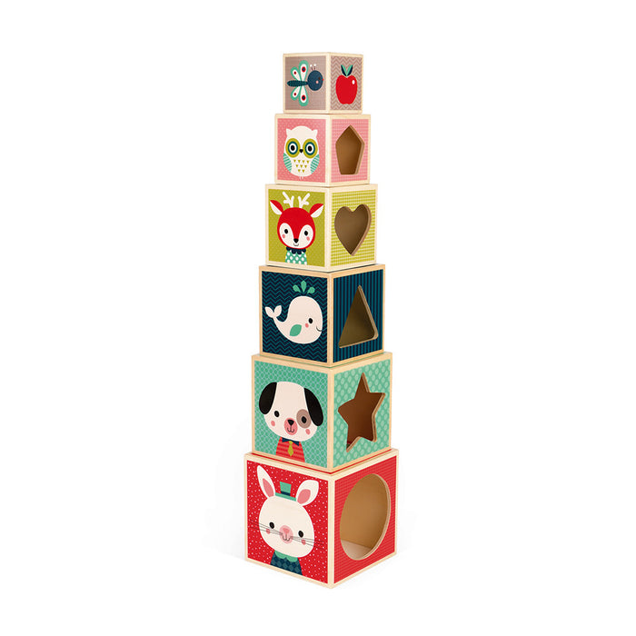 Baby Forest Block Pyramid - JKA Toys