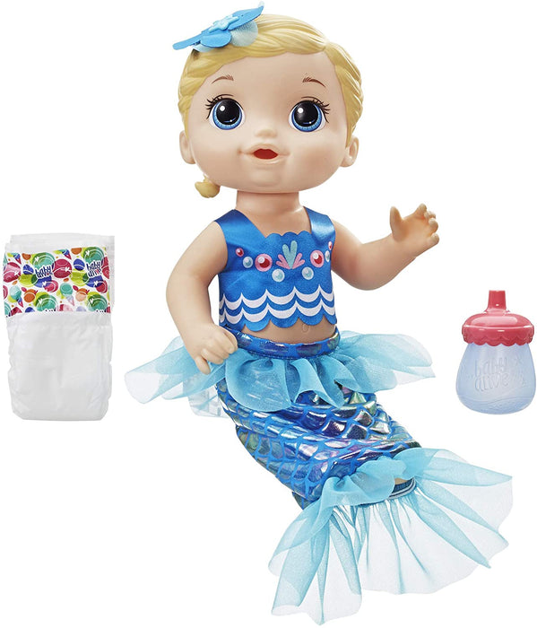 Baby Alive Shimmer 'N Splash Mermaid - Blonde - JKA Toys