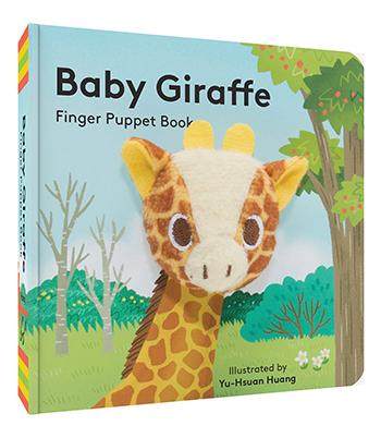 Baby Giraffe Finger Puppet Board Book - JKA Toys