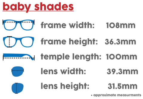 Wee shades top infant sunglasses