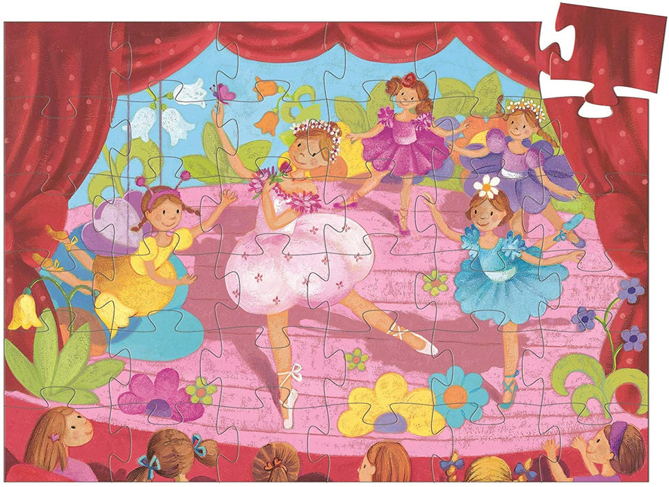 36 Piece Ballerina Silhouette Puzzle - JKA Toys